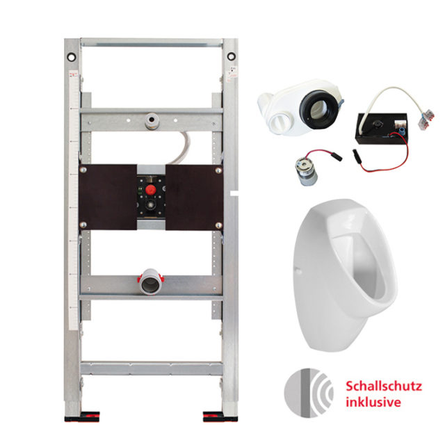 Sanwand Urinal Element Universal Mit Geberit Rohbauset Basic